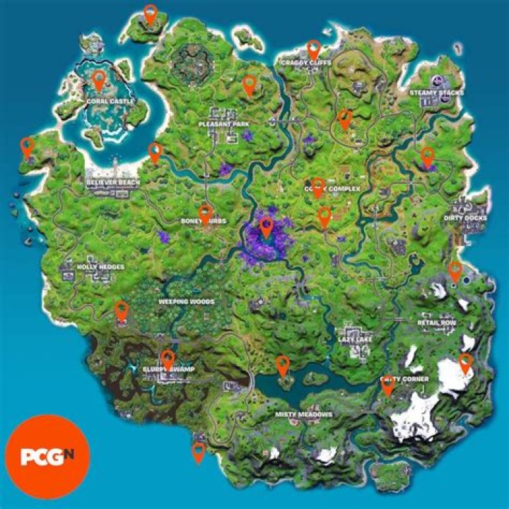 Where can I find all of the alien artifacts in Fortnite?