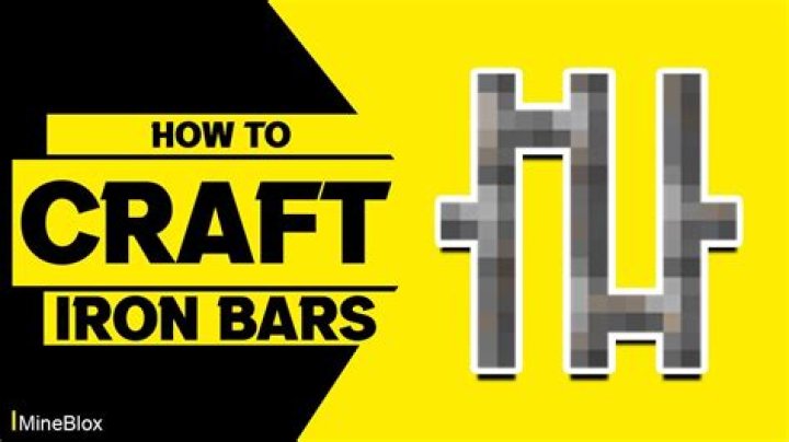 Where it is worth more to spend the iron bars?