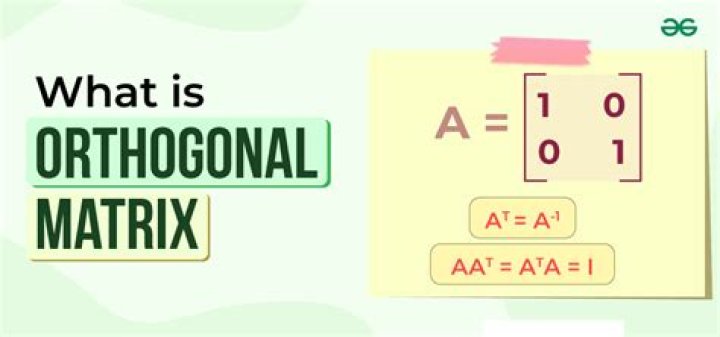 Why is the matrix product of 2 orthogonal matrices also an orthogonal matrix?