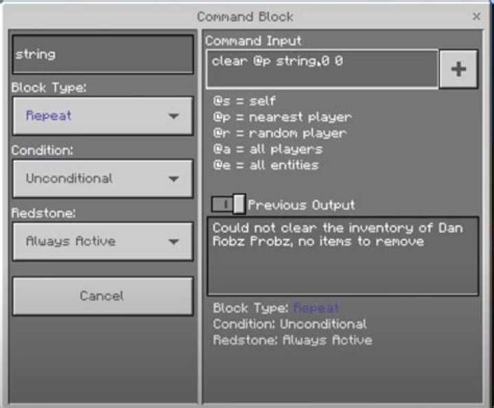 Why is there a "Conditional/Unconditional" setting for command blocks?